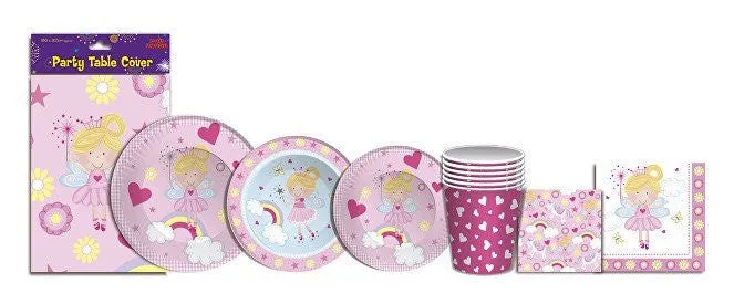 10 Pack Pink Fairy Treat Bags - Partyware - 10PK