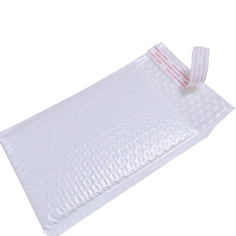 100 Pieces White Matte Film Bubble Bag Pearl Film Envelope Express Bag Waterproof Bag Envelope Bag 29 * 36   4cm