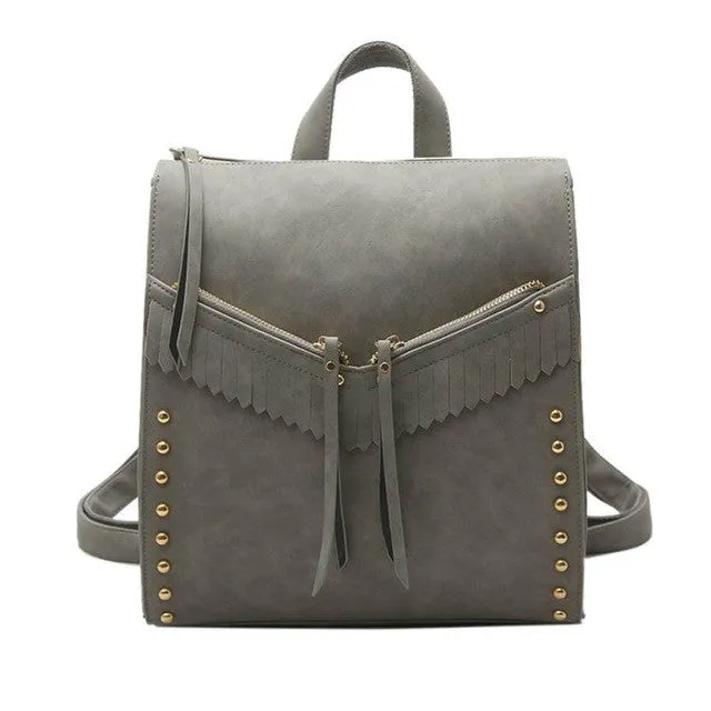 2017 new fashion women backpack leather designer Ladies Backpack Travel Shoulder Bag Rucksack #5M