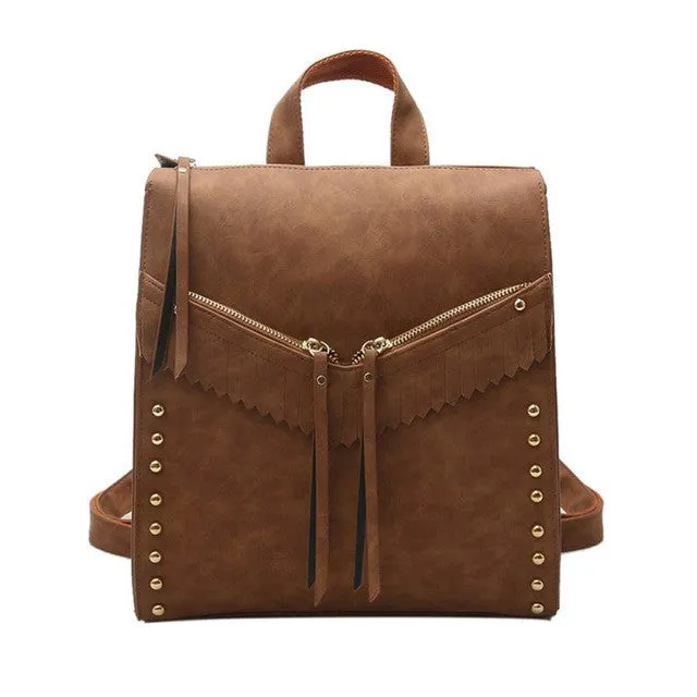 2017 new fashion women backpack leather designer Ladies Backpack Travel Shoulder Bag Rucksack #5M