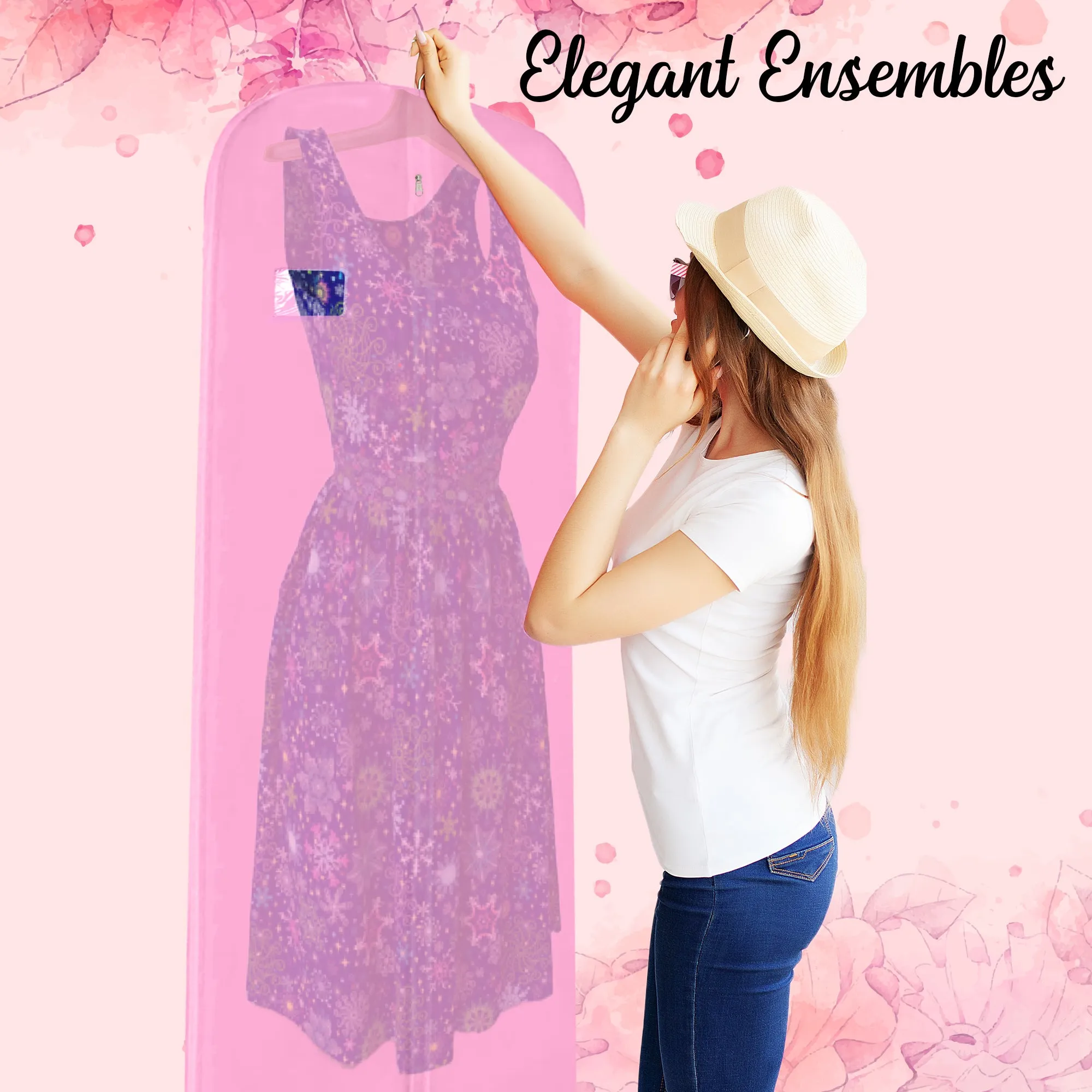 72" Long Evening Dress Cover Bags