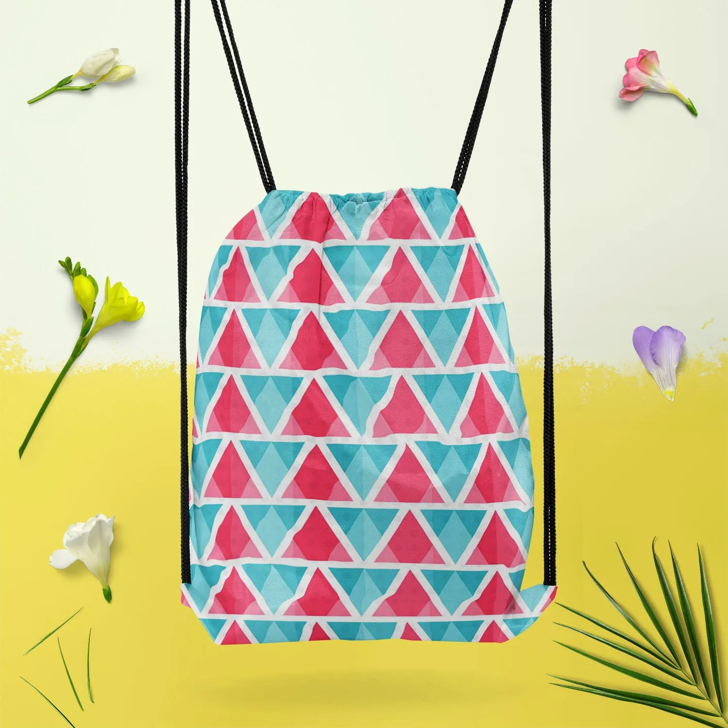 Abstract Triangles D1 Backpack for Students | College & Travel Bag