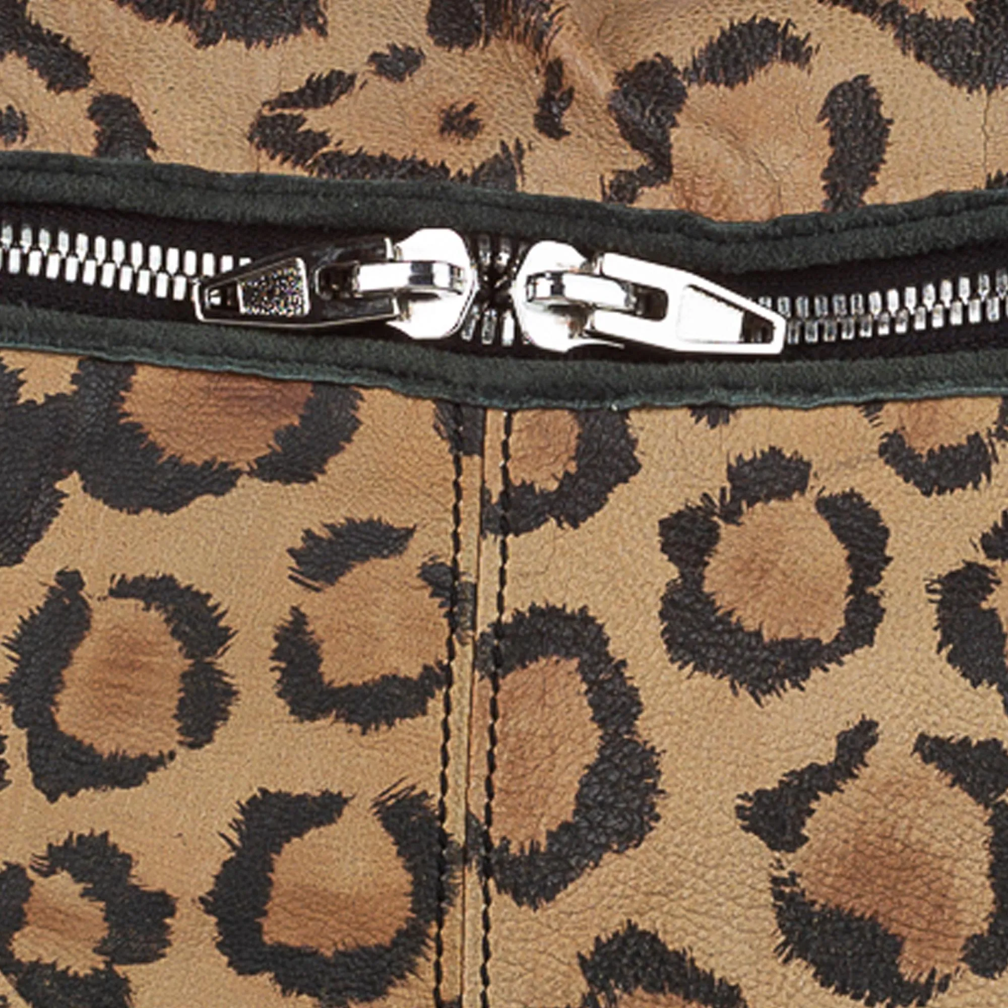 Alexander Wang Leopard Print Leather Shoulder Bag (SHG-24251)