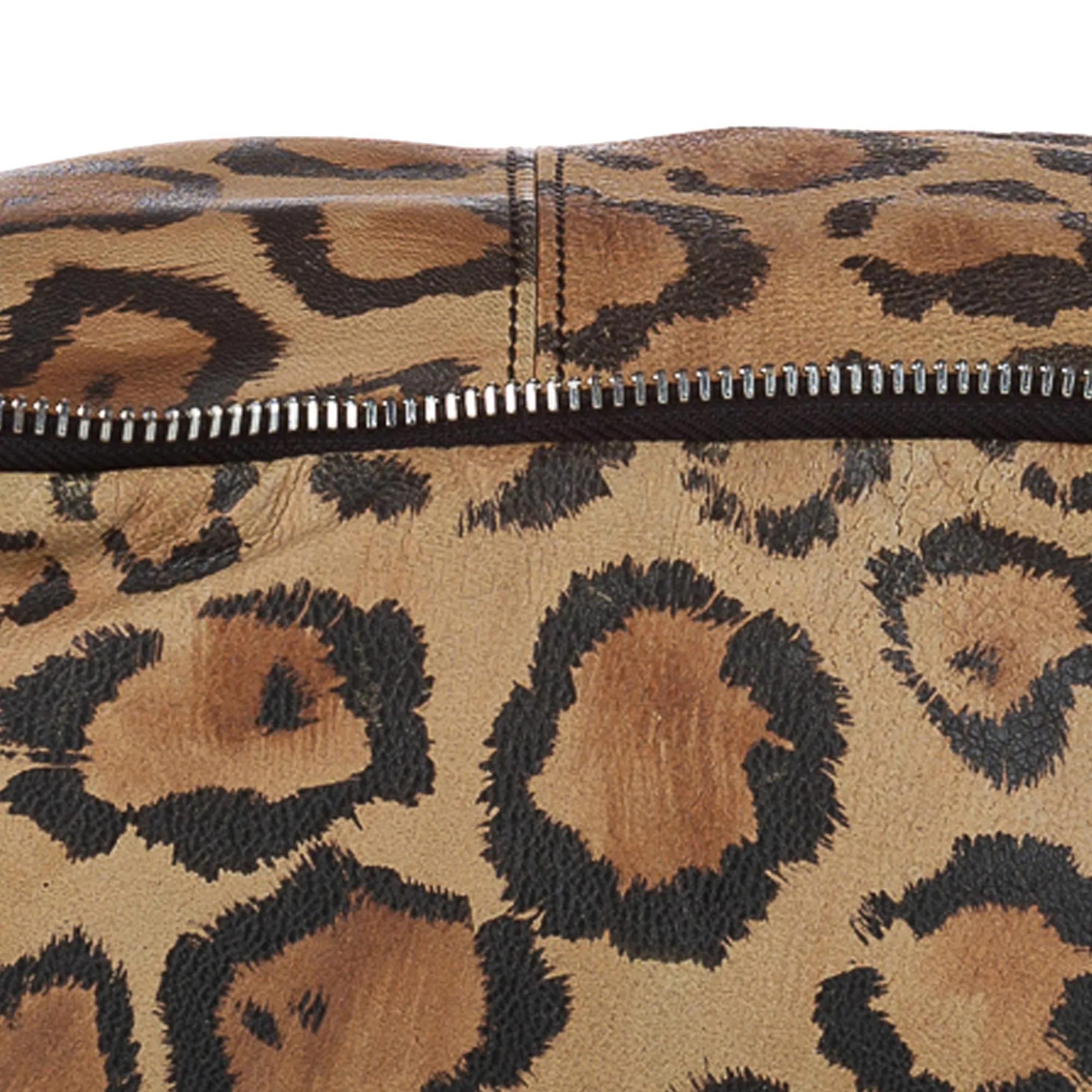 Alexander Wang Leopard Print Leather Shoulder Bag (SHG-24251)