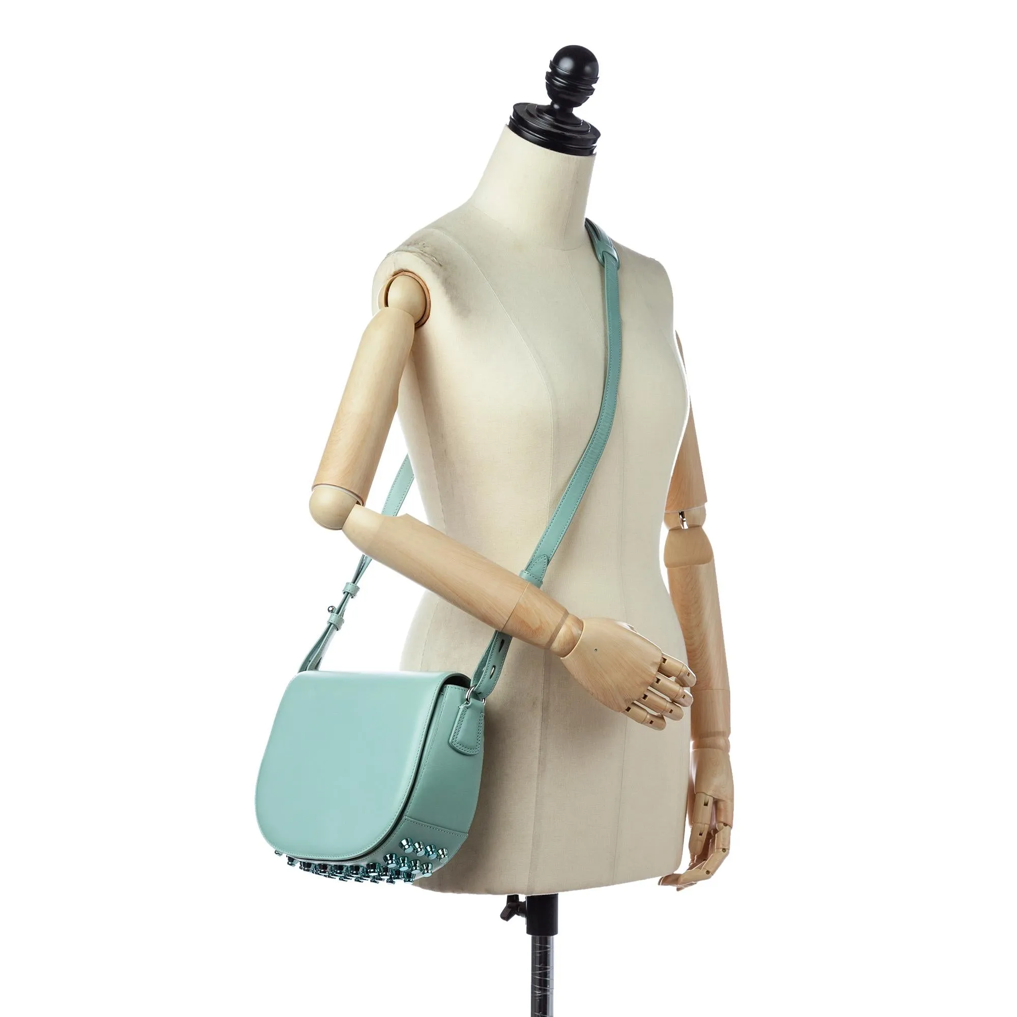 Alexander Wang Lia Vault Leather Crossbody Bag (SHG-28972)