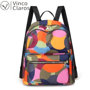 Animal Prints Oxford Backpacks for Women Large Capacity Back Pack