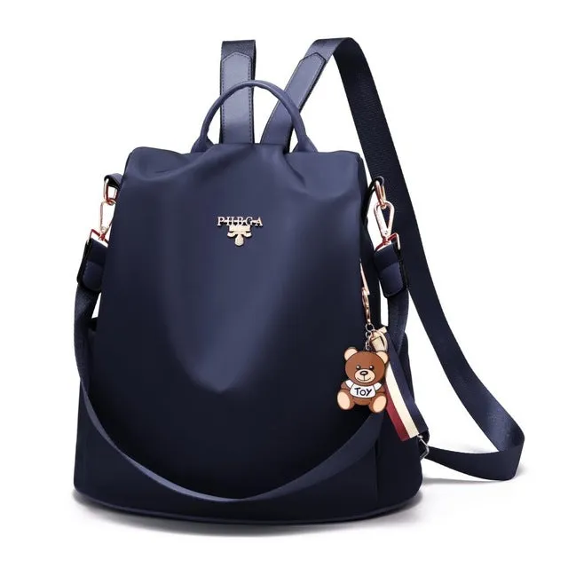 Anti-theft Oxford cloth canvas small backpack