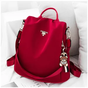 Anti-theft Oxford cloth canvas small backpack