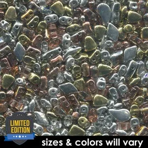 Assorted Czech Shapes - Metal Mix - 20g