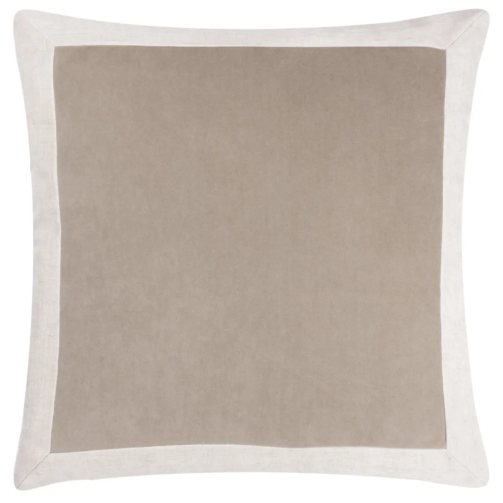 Auden Linen Velvet Cushion Doe