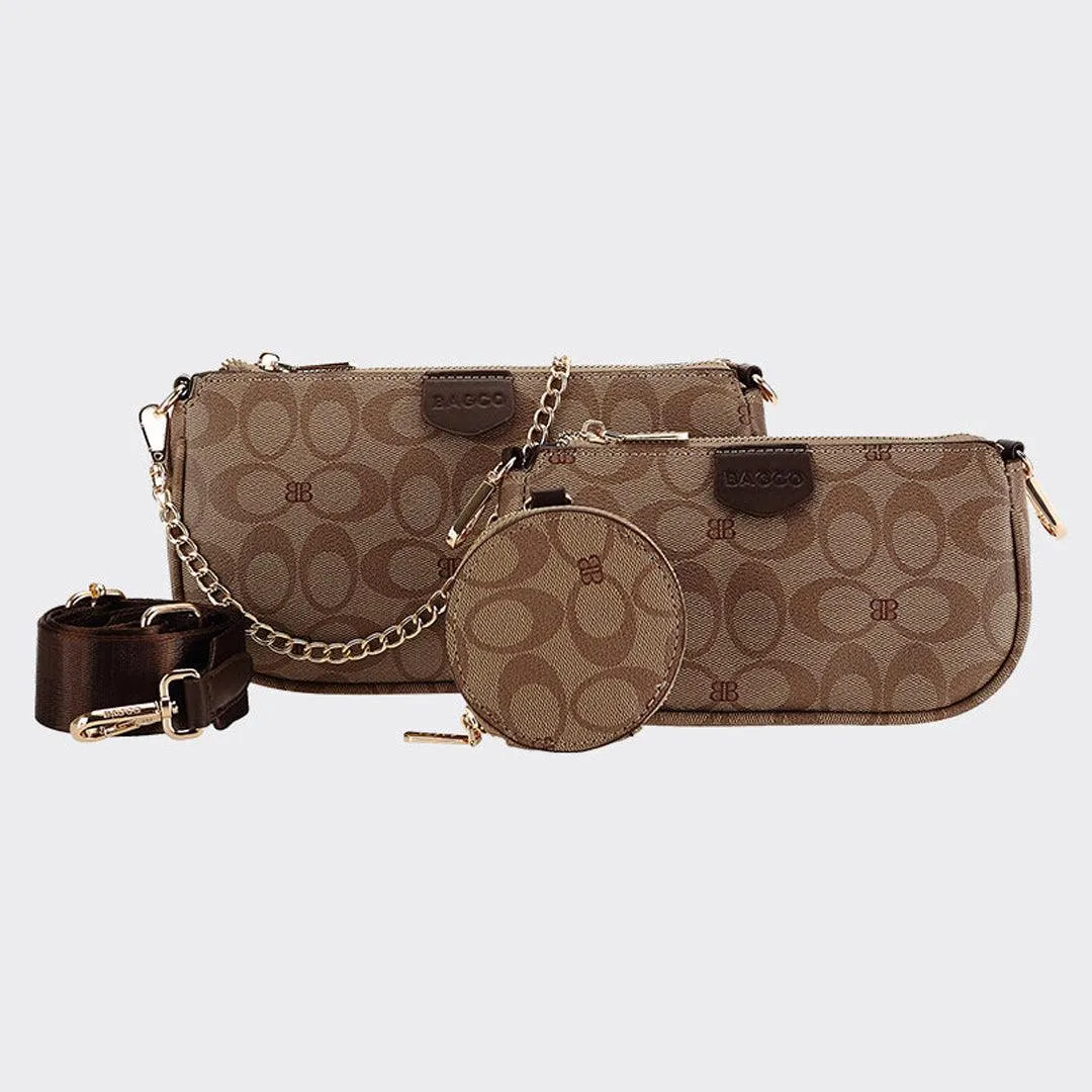 BAGCO Fashion Crossbody Bag 3 Pcs Combo - GN012304001