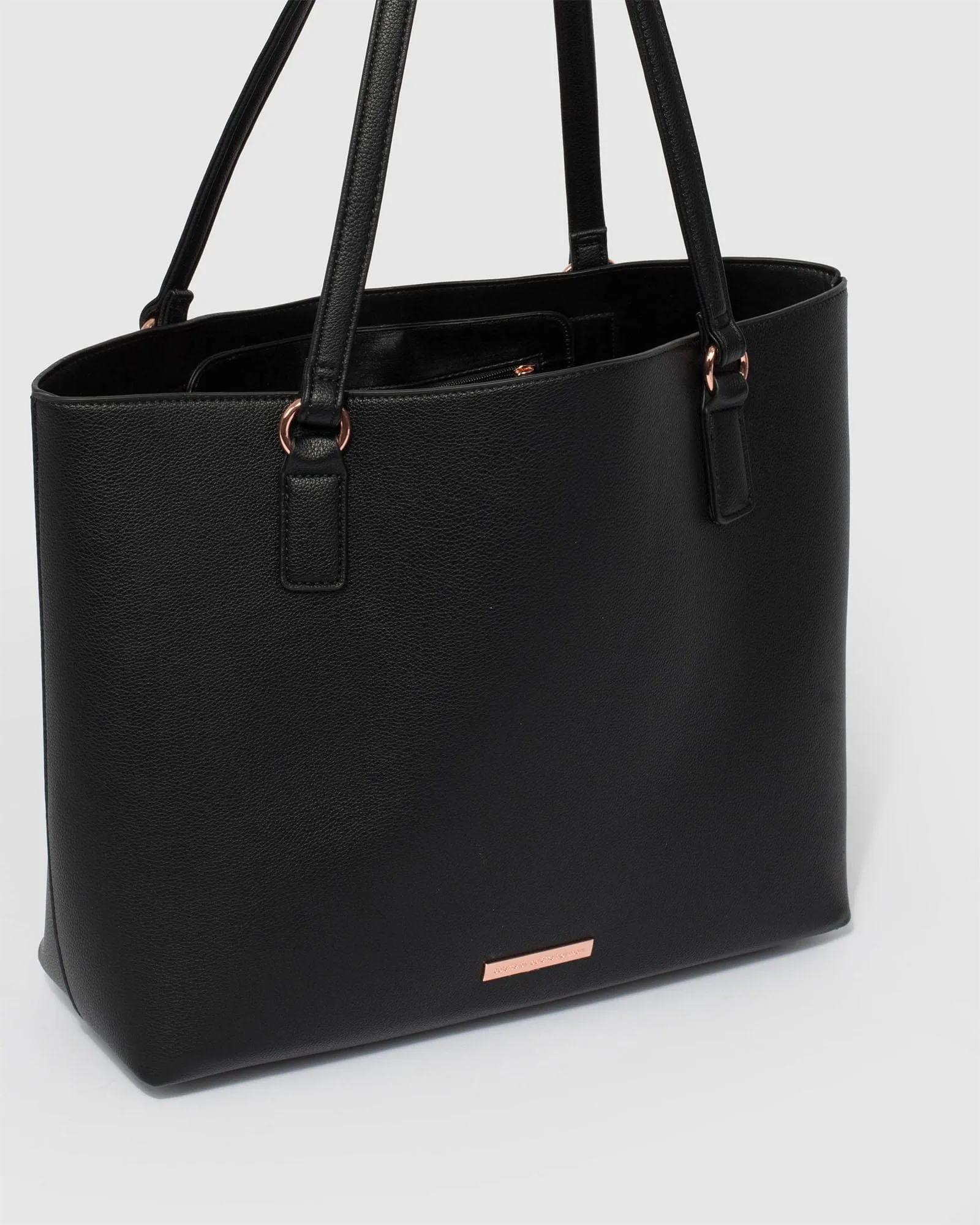 Black Angelina Tote Bag