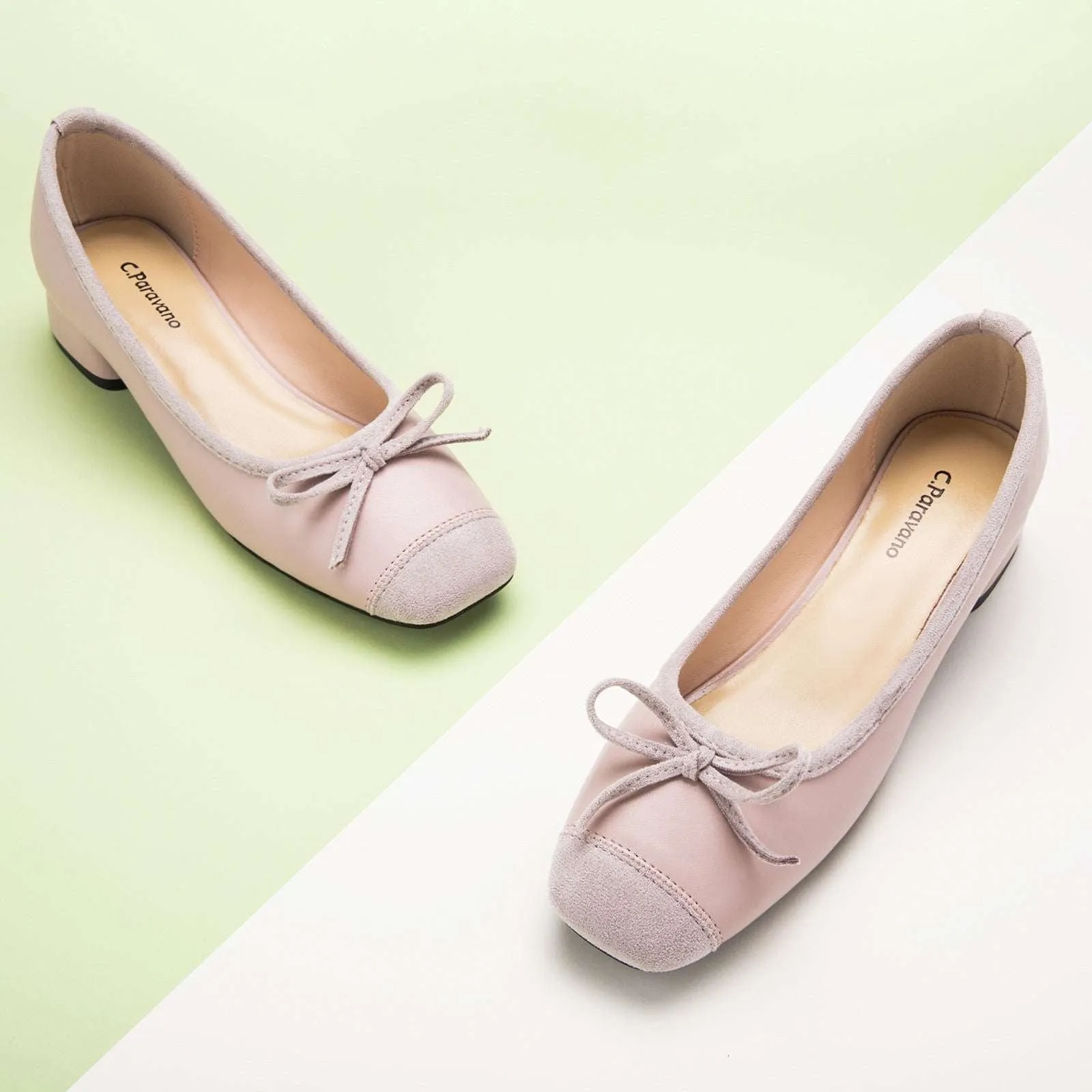 Bowknot Ballet Low Heels