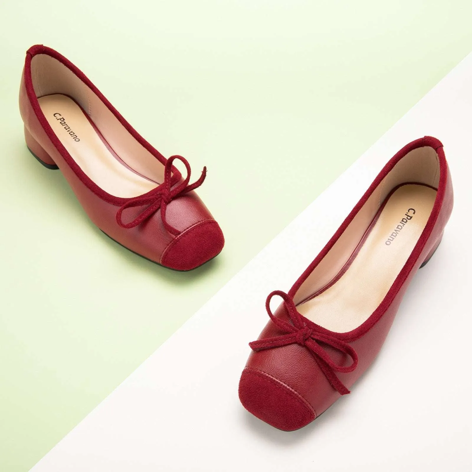 Bowknot Ballet Low Heels