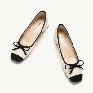 Bowknot Ballet Low Heels