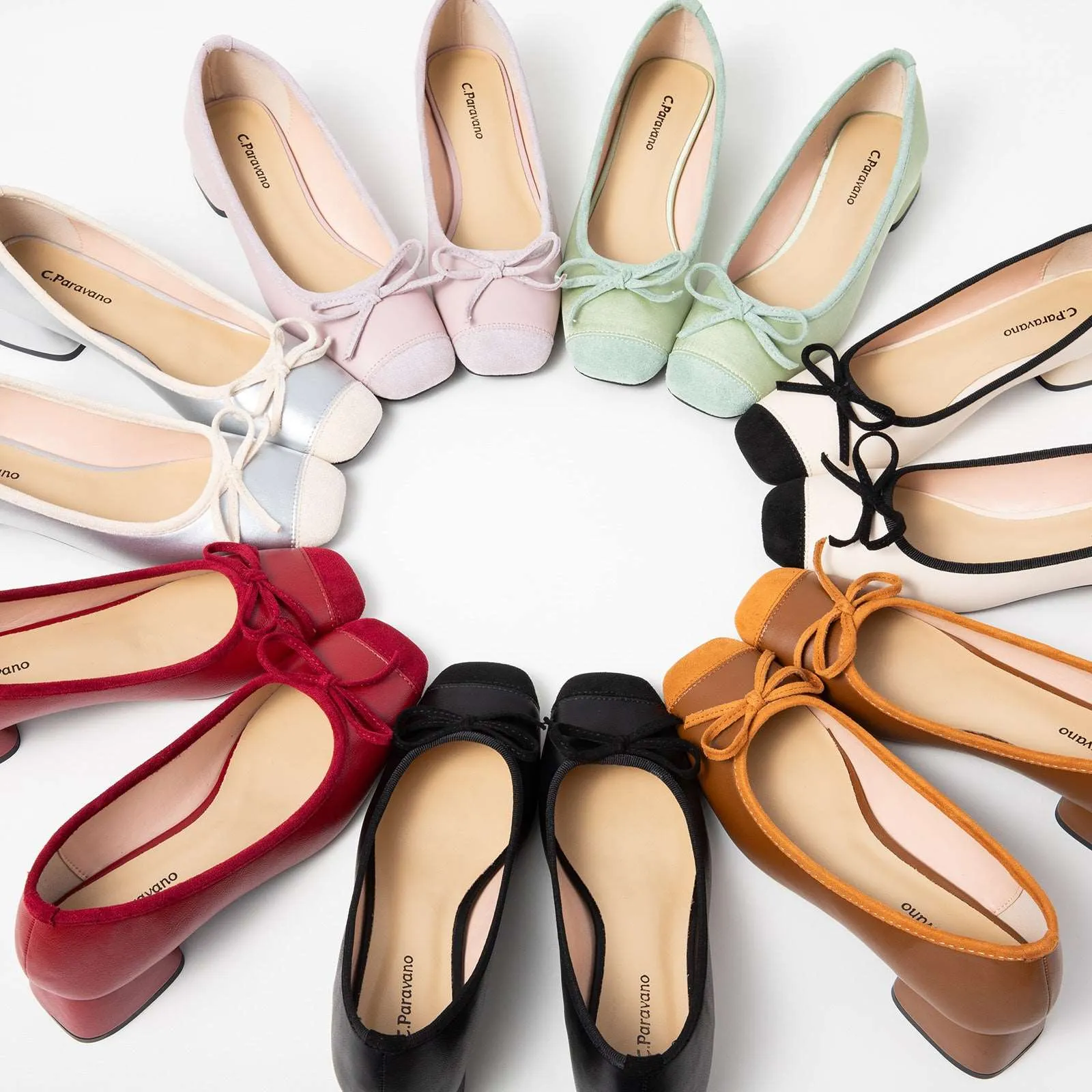Bowknot Ballet Low Heels