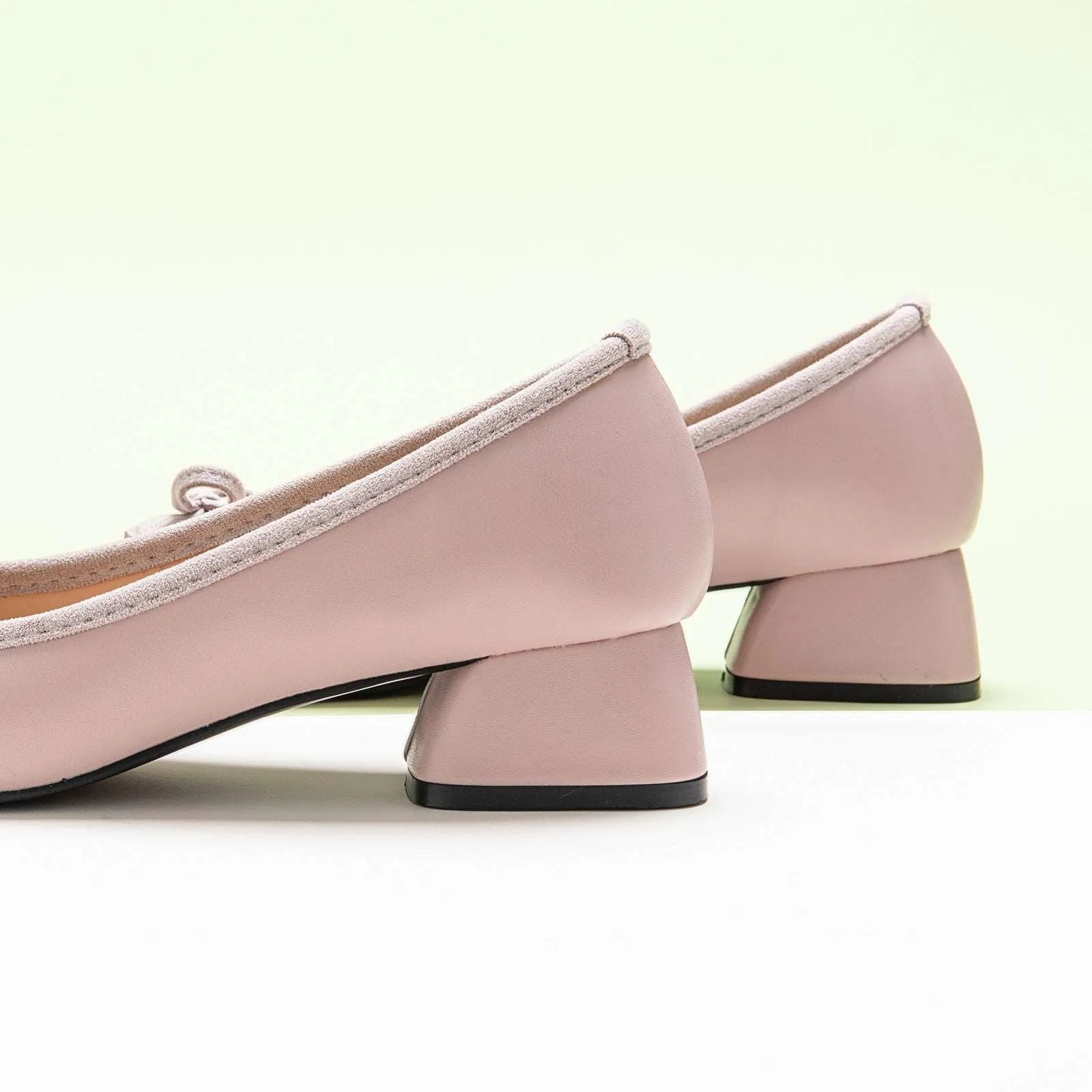 Bowknot Ballet Low Heels