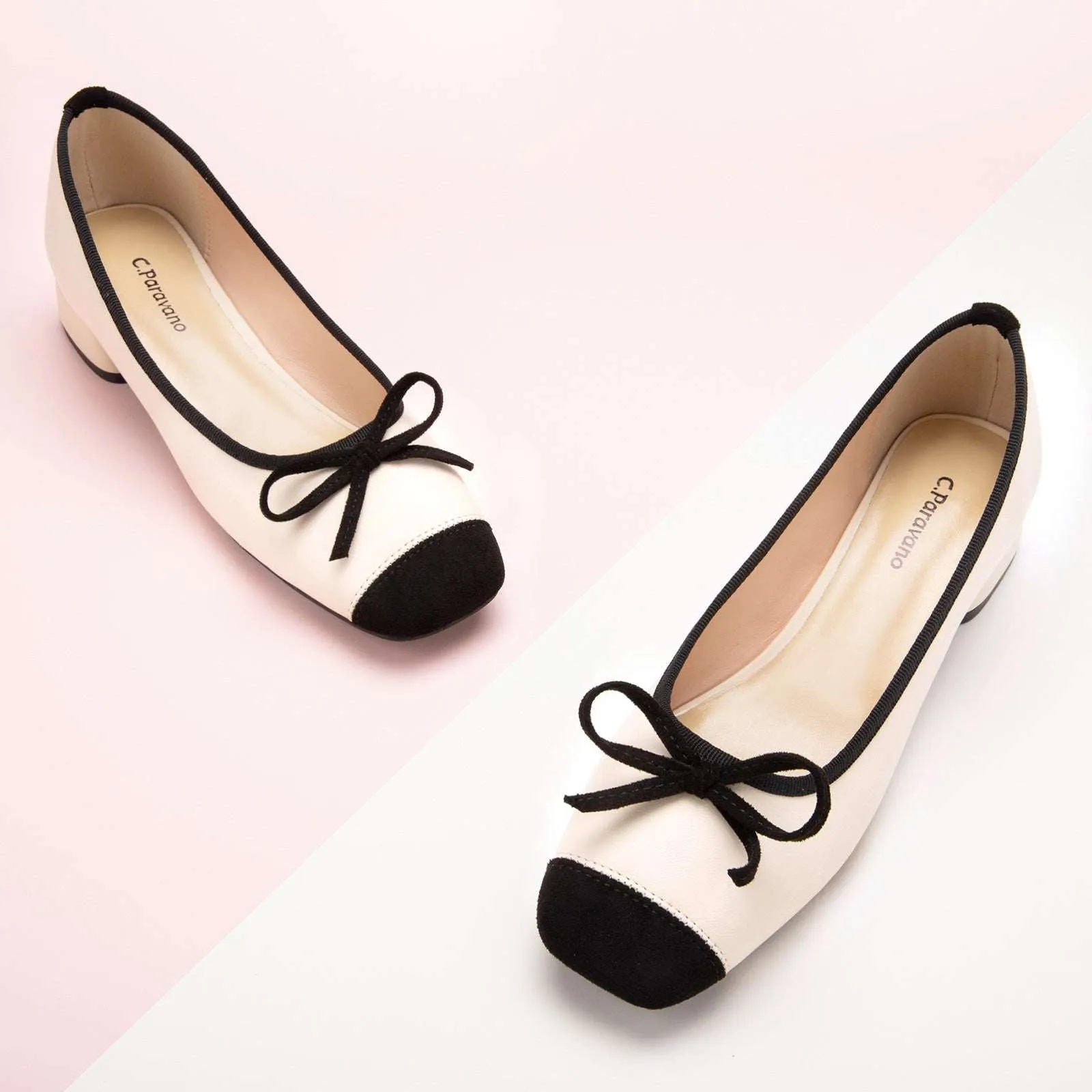 Bowknot Ballet Low Heels