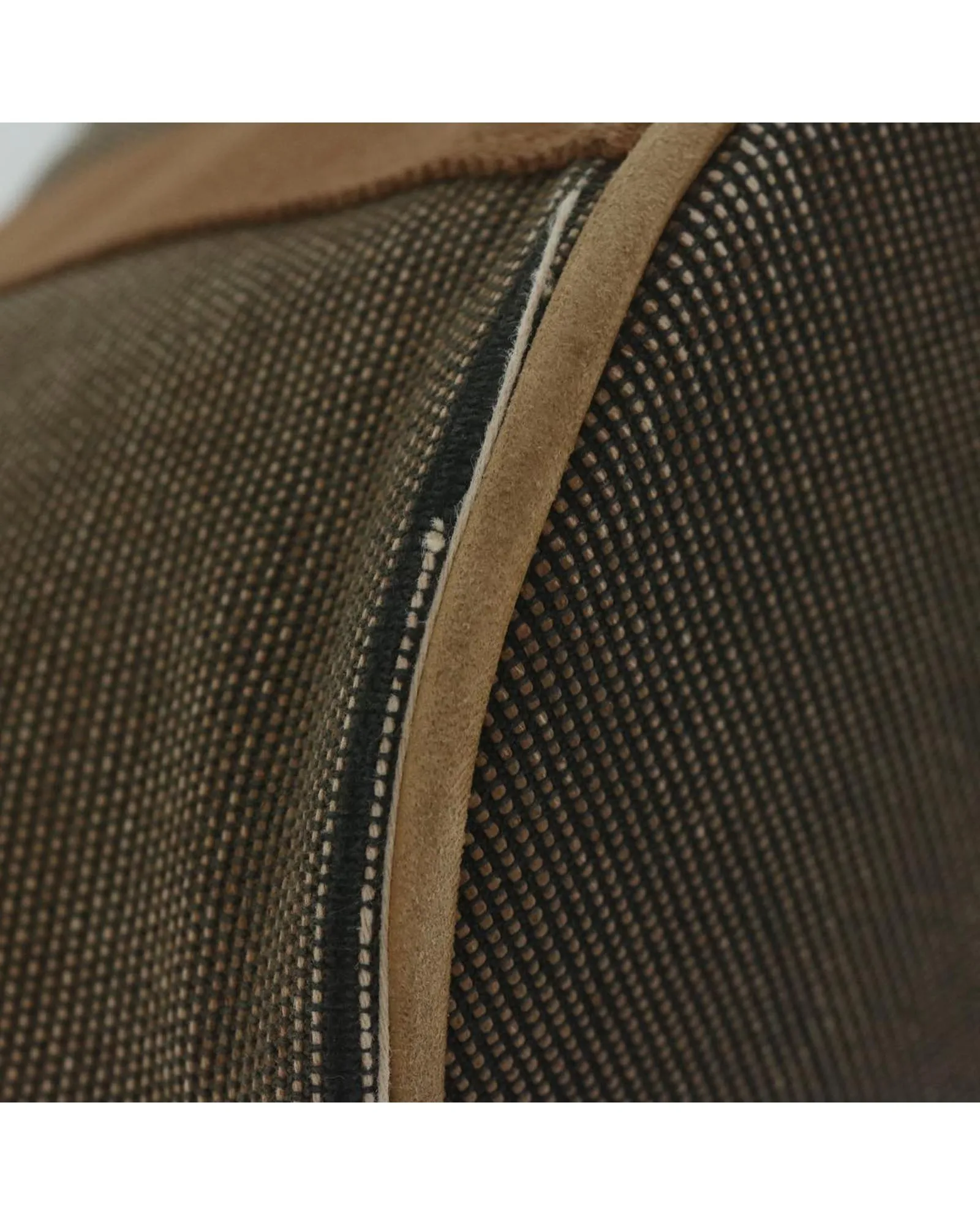 Brown Canvas Hand Bag - Authentic HERMES