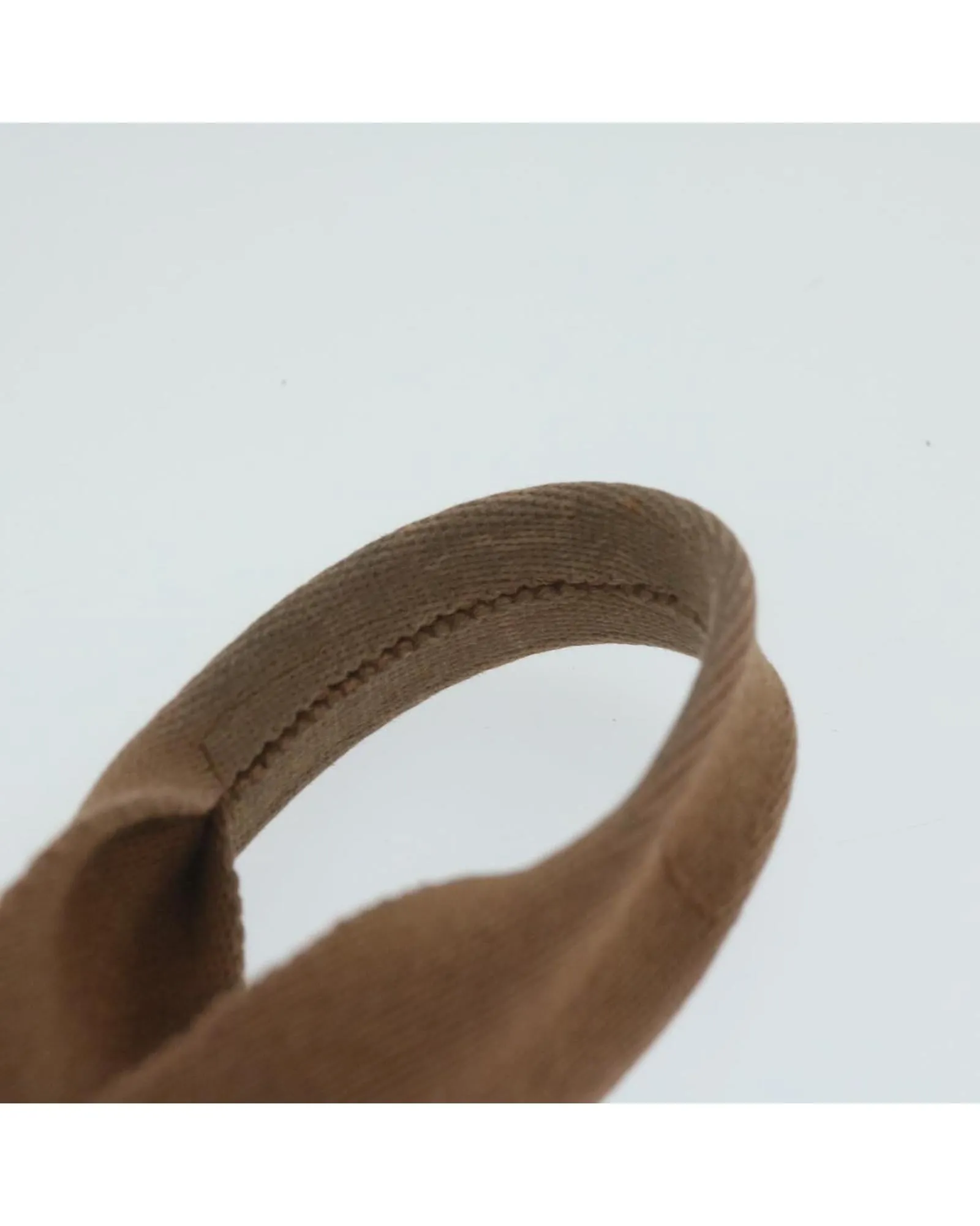 Brown Canvas Hand Bag - Authentic HERMES