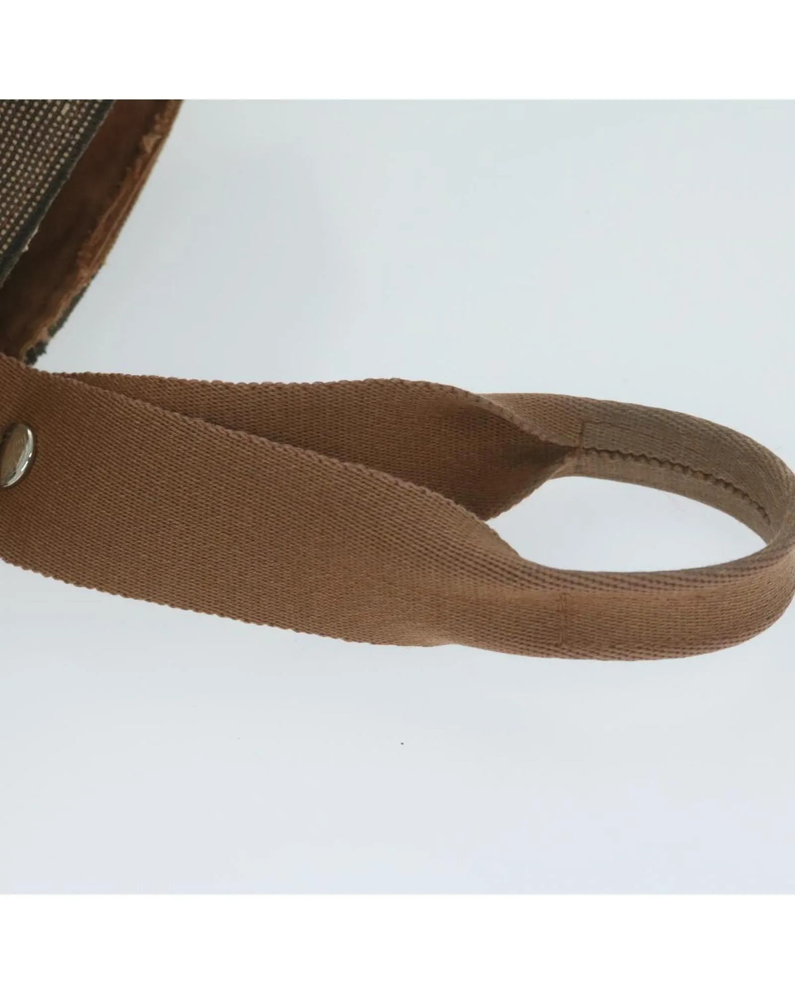 Brown Canvas Hand Bag - Authentic HERMES