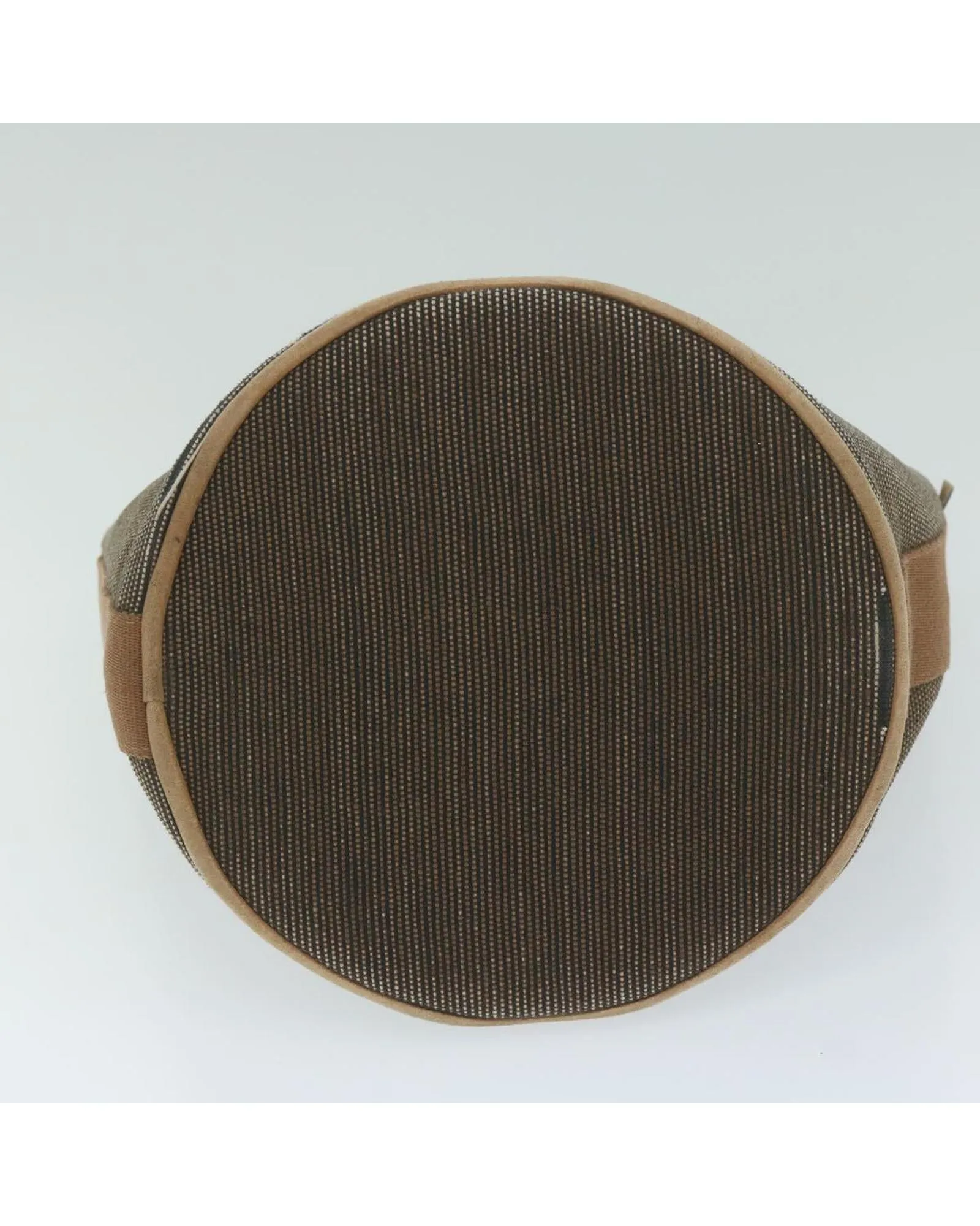 Brown Canvas Hand Bag - Authentic HERMES