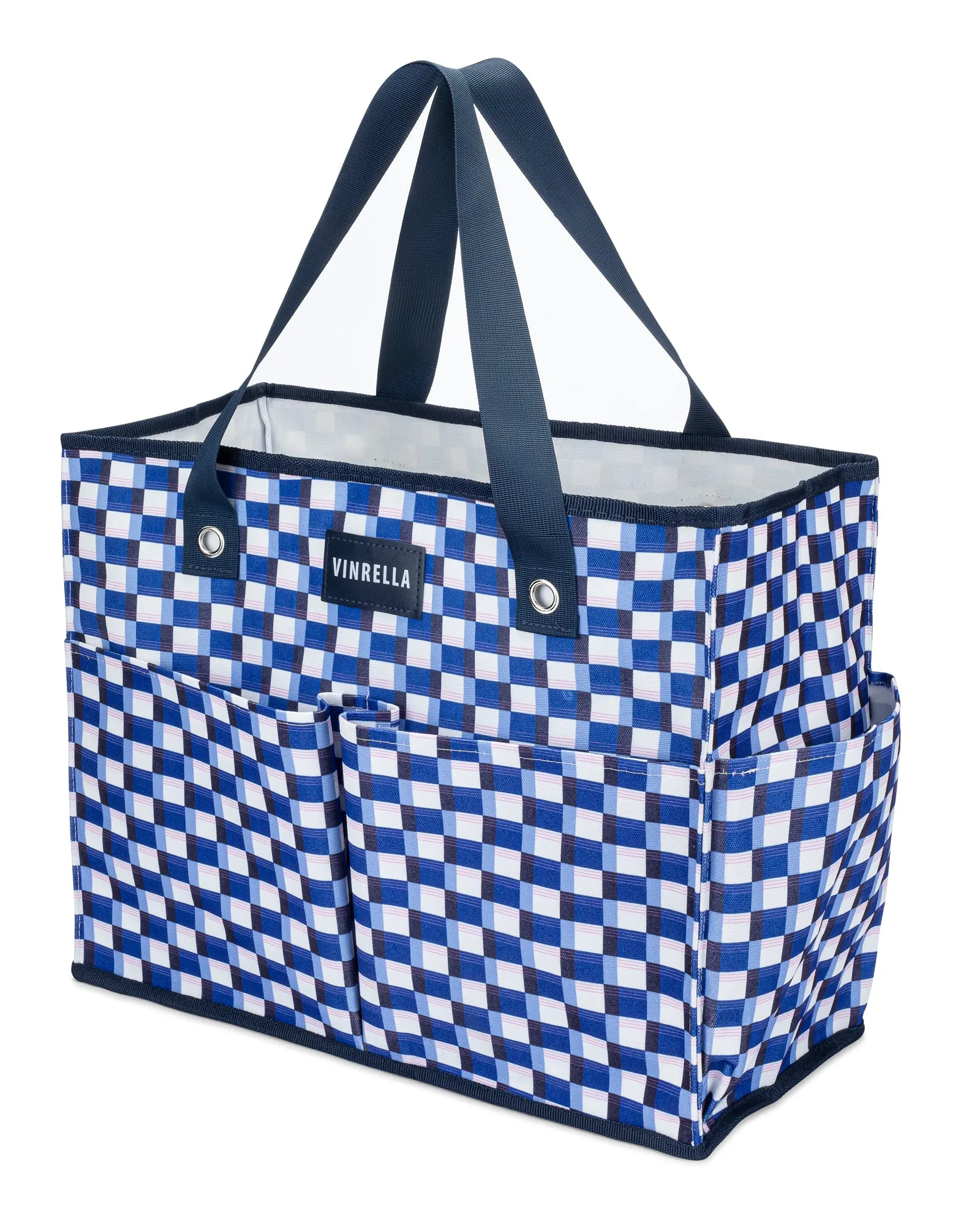 Carry All - Gingham Blue