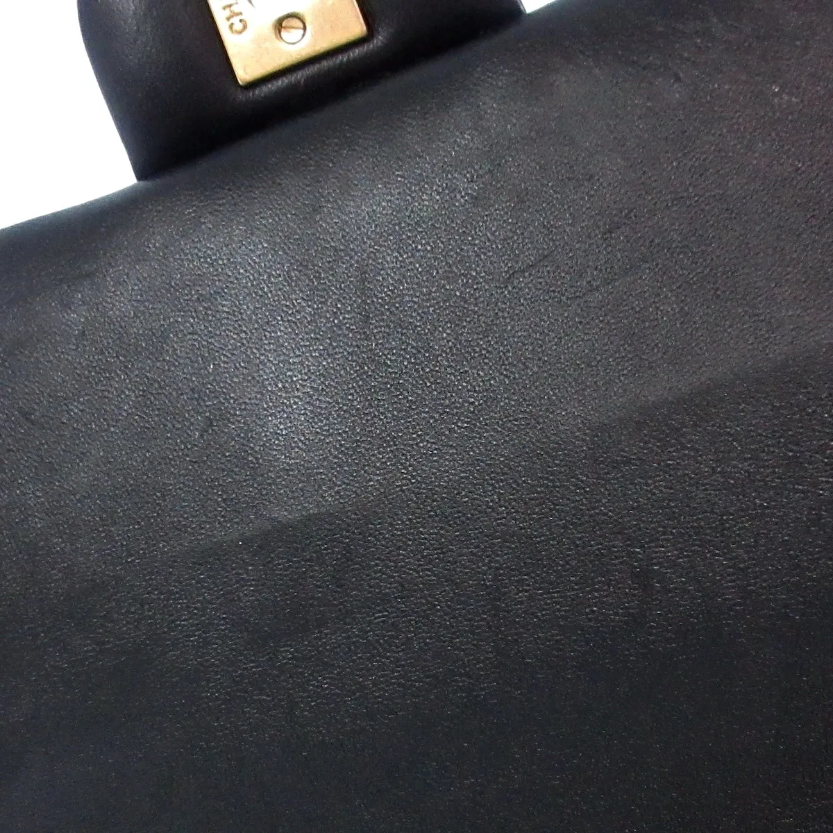 Chanel Mini Top Handle Gold Bag