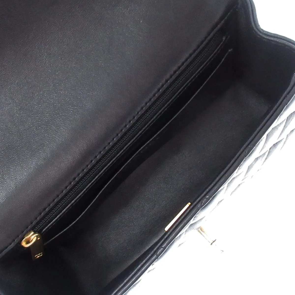 Chanel Mini Top Handle Gold Bag