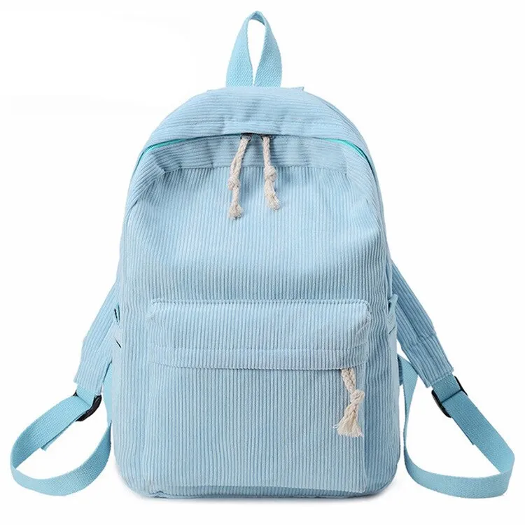 Christmas Gift Herald Fashion Preppy Fabric Backpack Female Velvet Design Collage School Backpack For Teenage Girl Striped Backpack Women