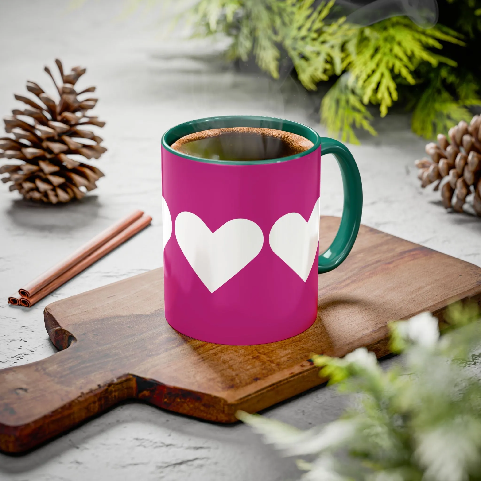 Colorful Heart Mugs (11oz, 15oz)