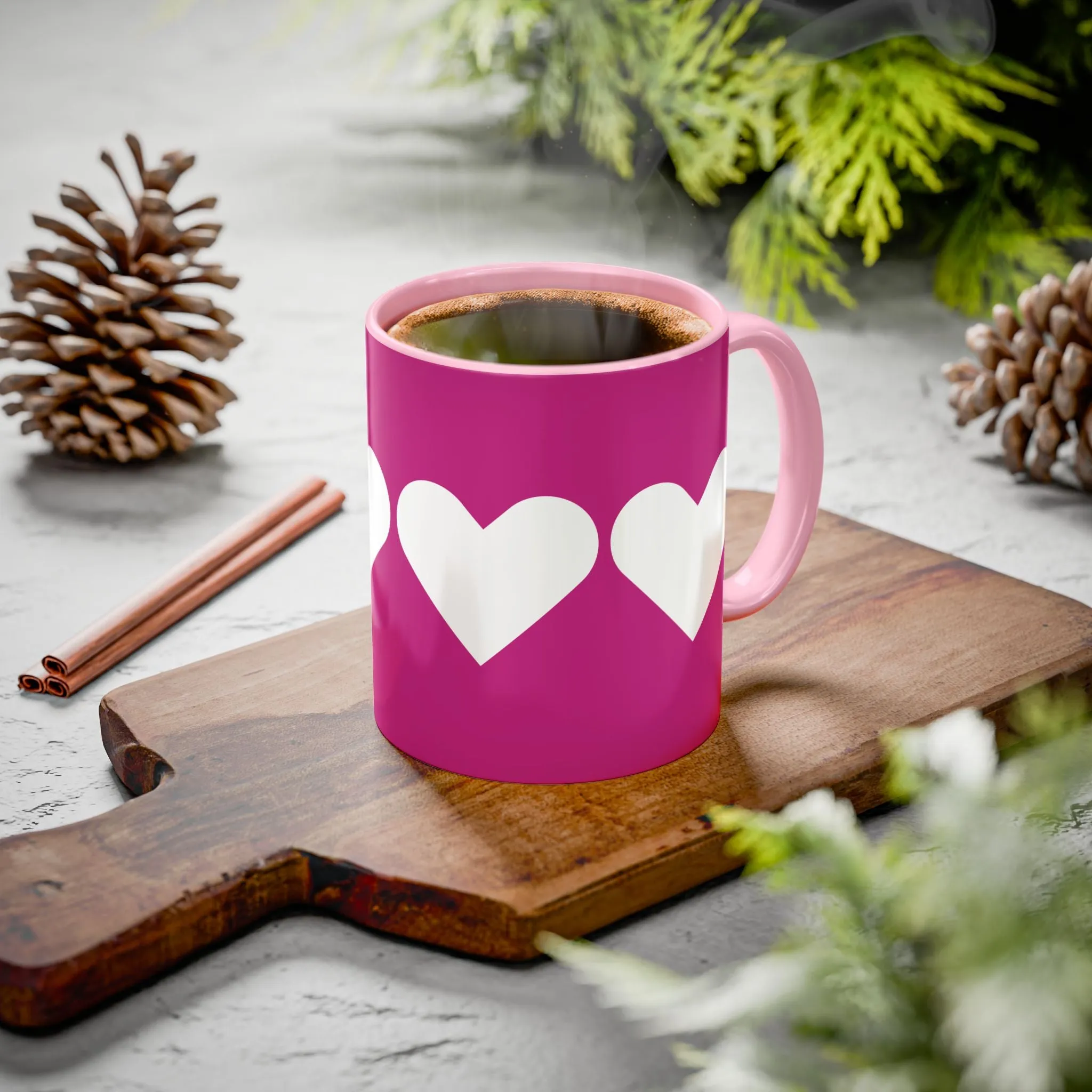 Colorful Heart Mugs (11oz, 15oz)