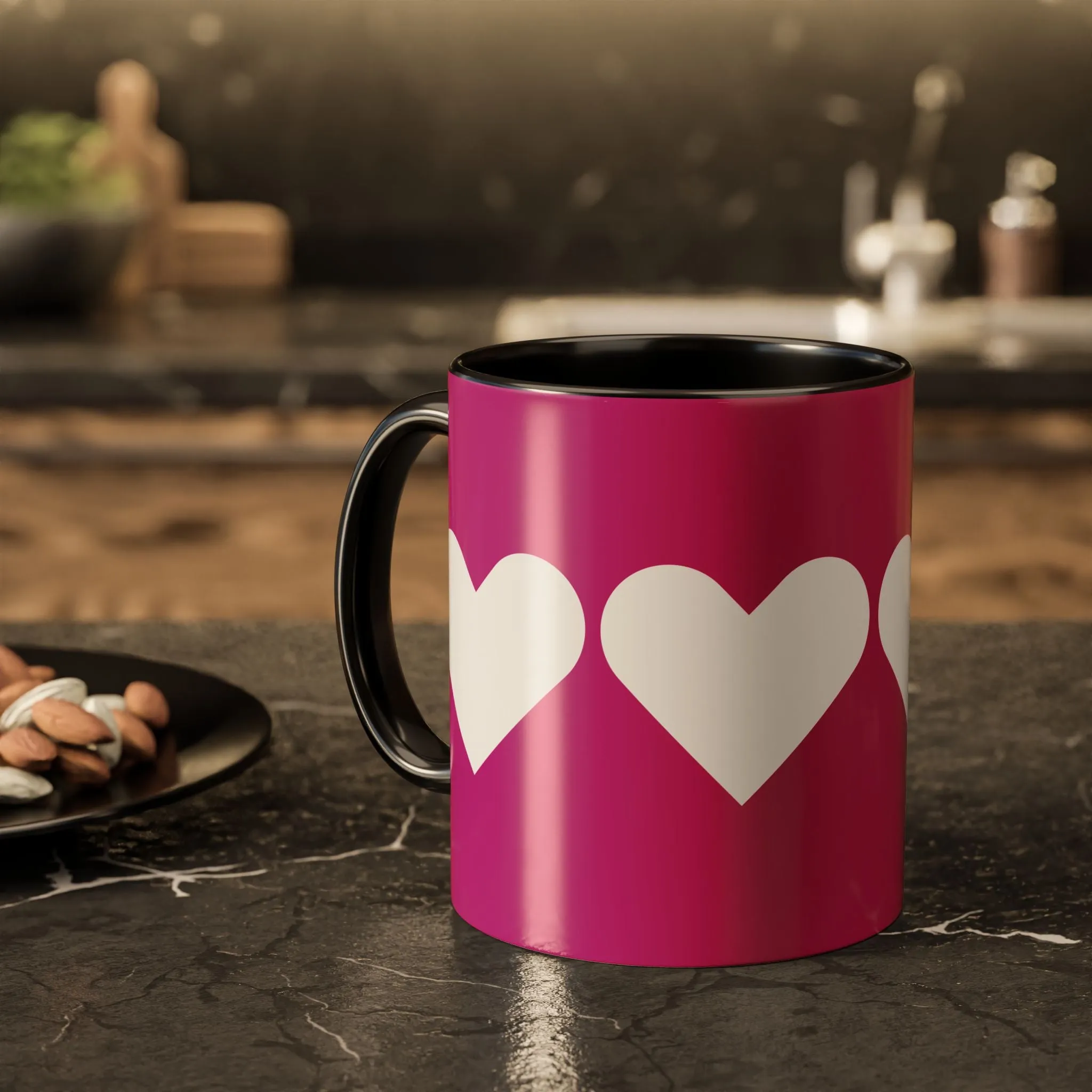 Colorful Heart Mugs (11oz, 15oz)