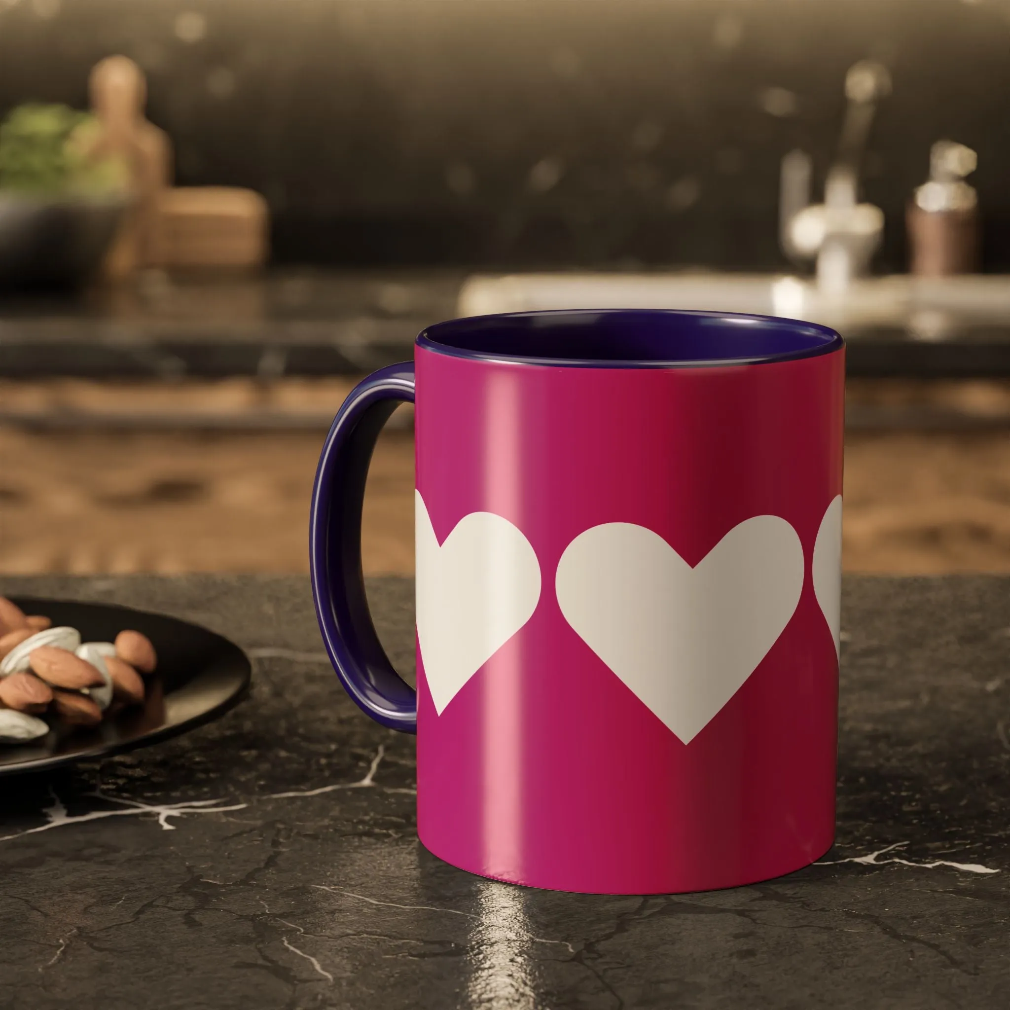 Colorful Heart Mugs (11oz, 15oz)