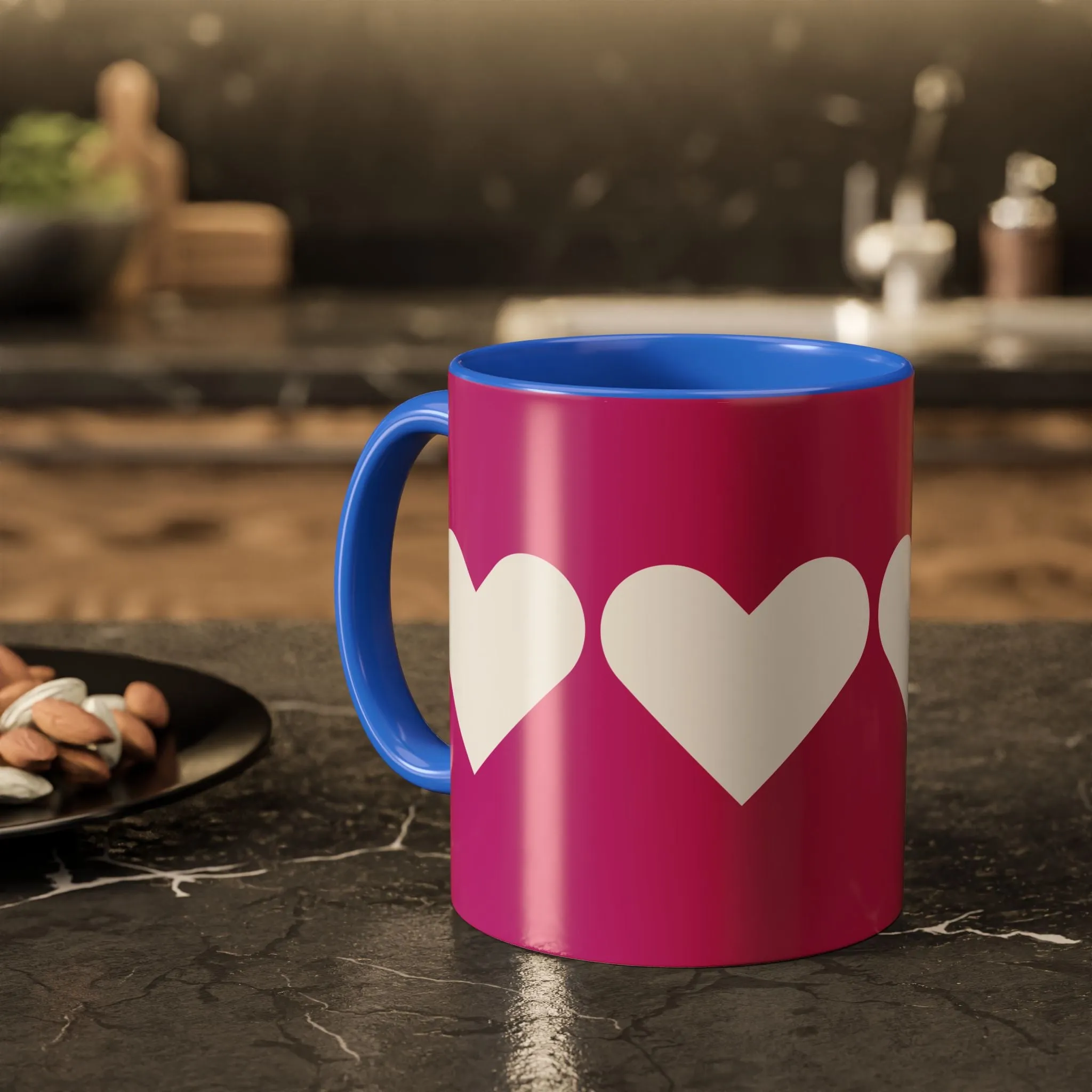 Colorful Heart Mugs (11oz, 15oz)