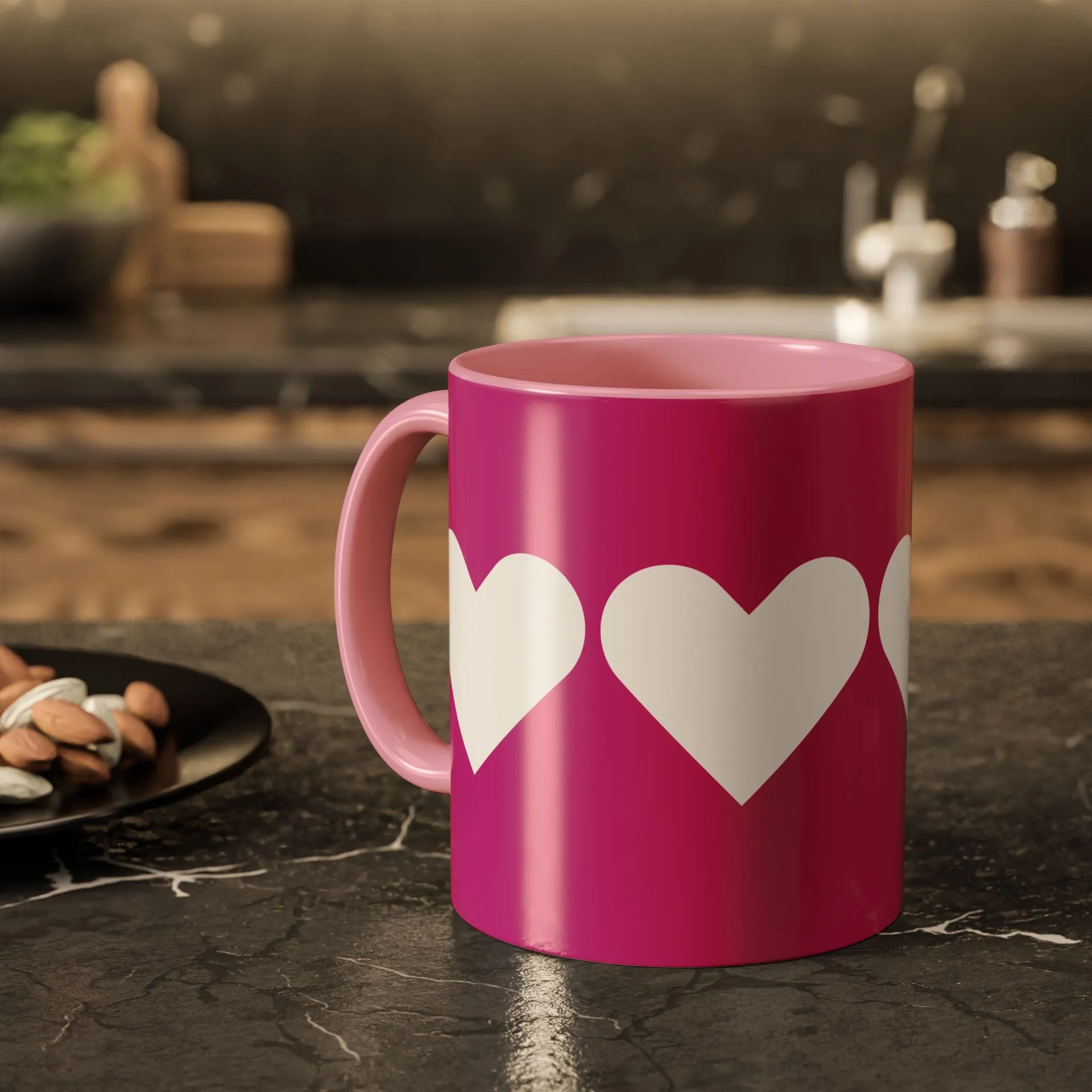 Colorful Heart Mugs (11oz, 15oz)