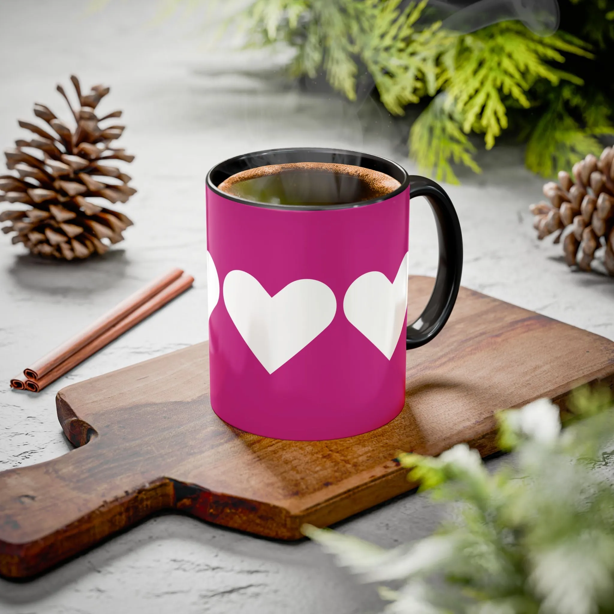 Colorful Heart Mugs (11oz, 15oz)