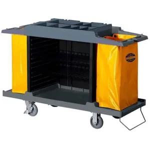 Compass Compact Open Front Housekeeping Trolley