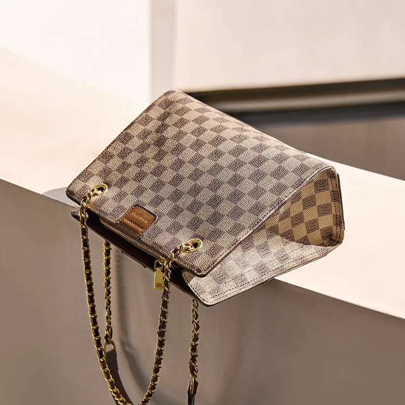 Corporate Large Capacity Monogram Shoulder Bag