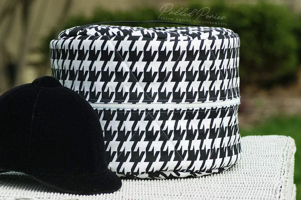 Custom Eclectic Prints Round Helmet Bag