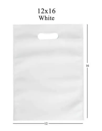 D-Cut Cloth Carry Bags 12x16 inch (Pack of 50)