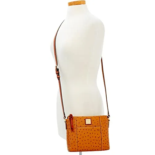 Dooney & Bourke Ostrich Lexington Crossbody Shoulder Bag