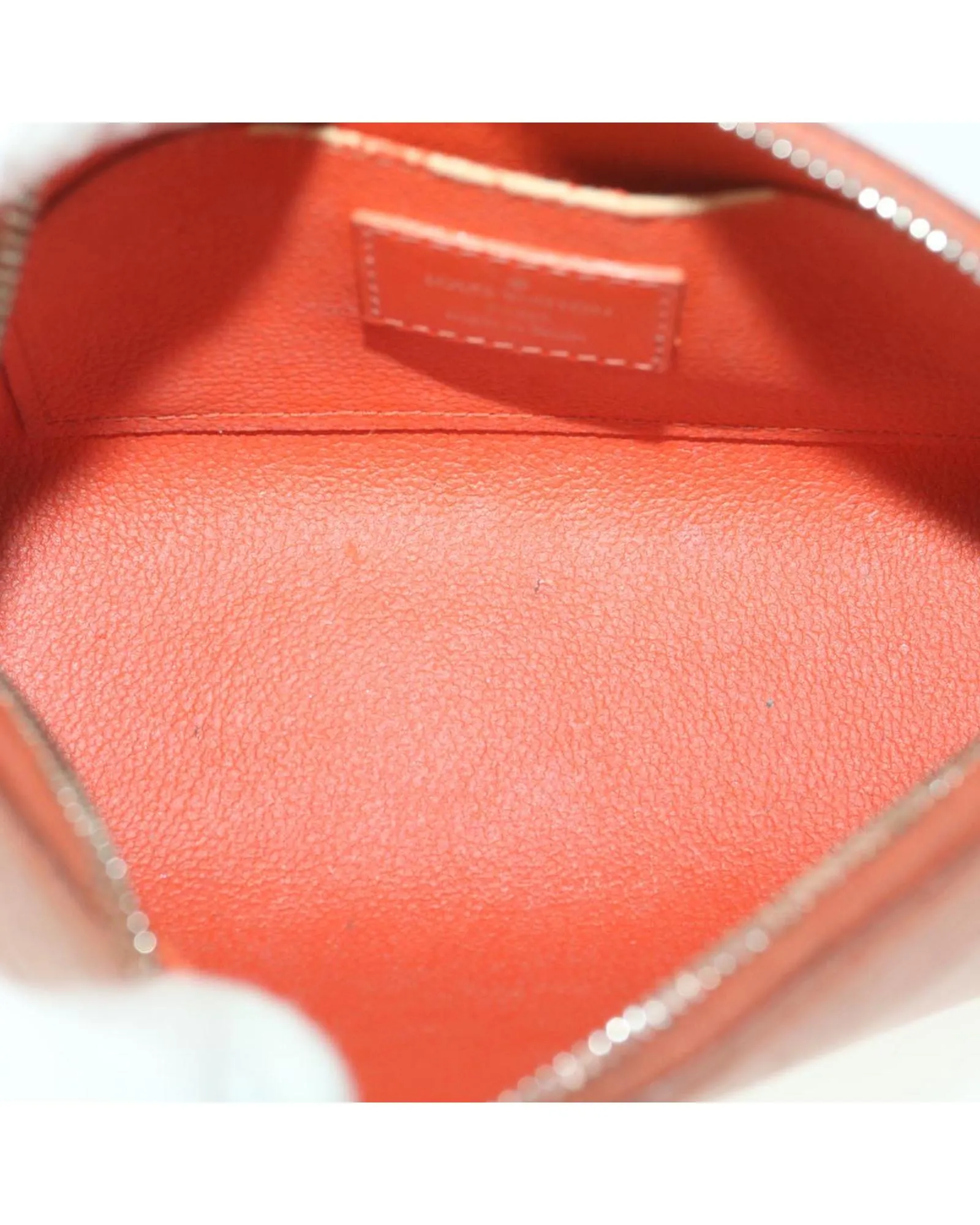 Epi Pochette Cosmetic Pouch Orange LV Authentic - M40642