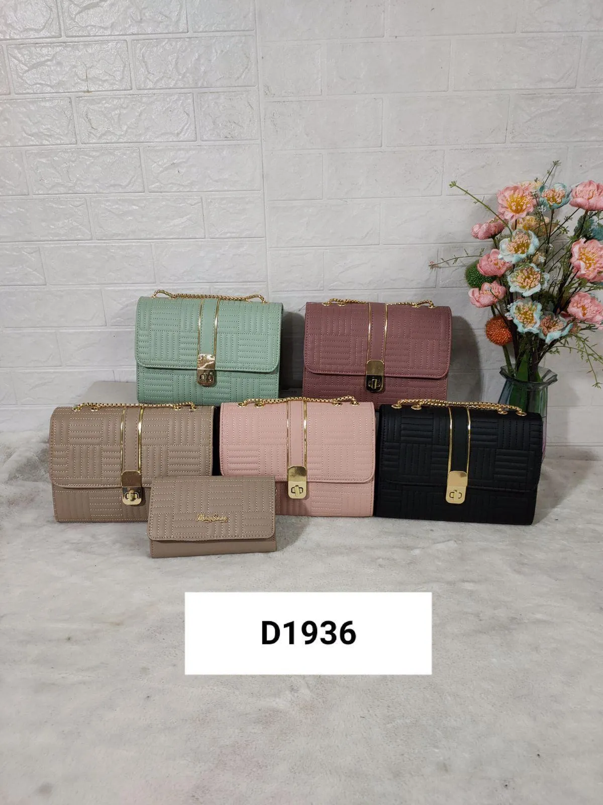 Fashion Bag Double (Two Pieces) Combo - D1936