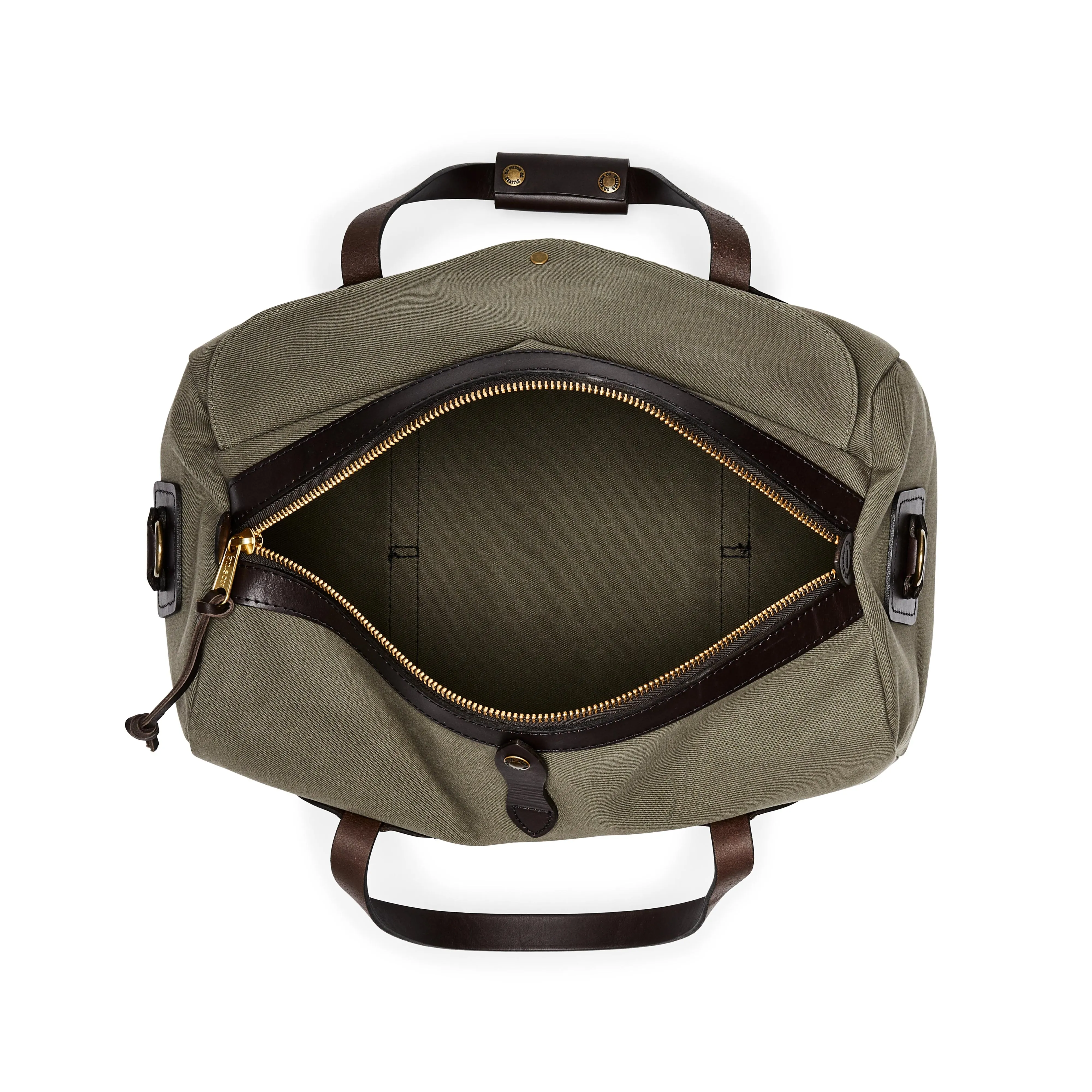 Filson Small Rugged Twill Duffle Bag in Ottergreen