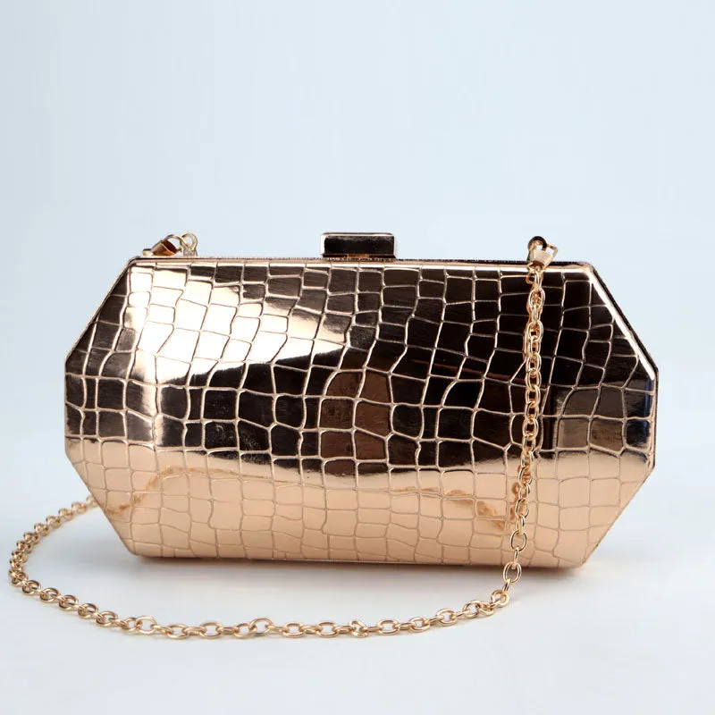Glamour Metallic Mystique Clutch Bags #22