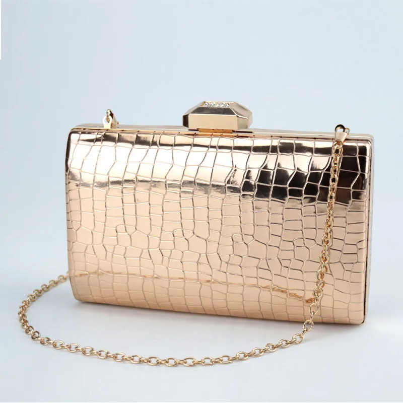 Glamour Metallic Mystique Clutch Bags #22