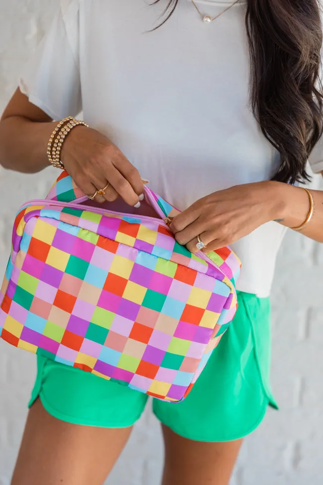 Glamour On The Grid 4 Piece Travel Pouch Set