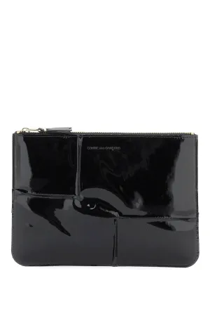 glossy patent leather