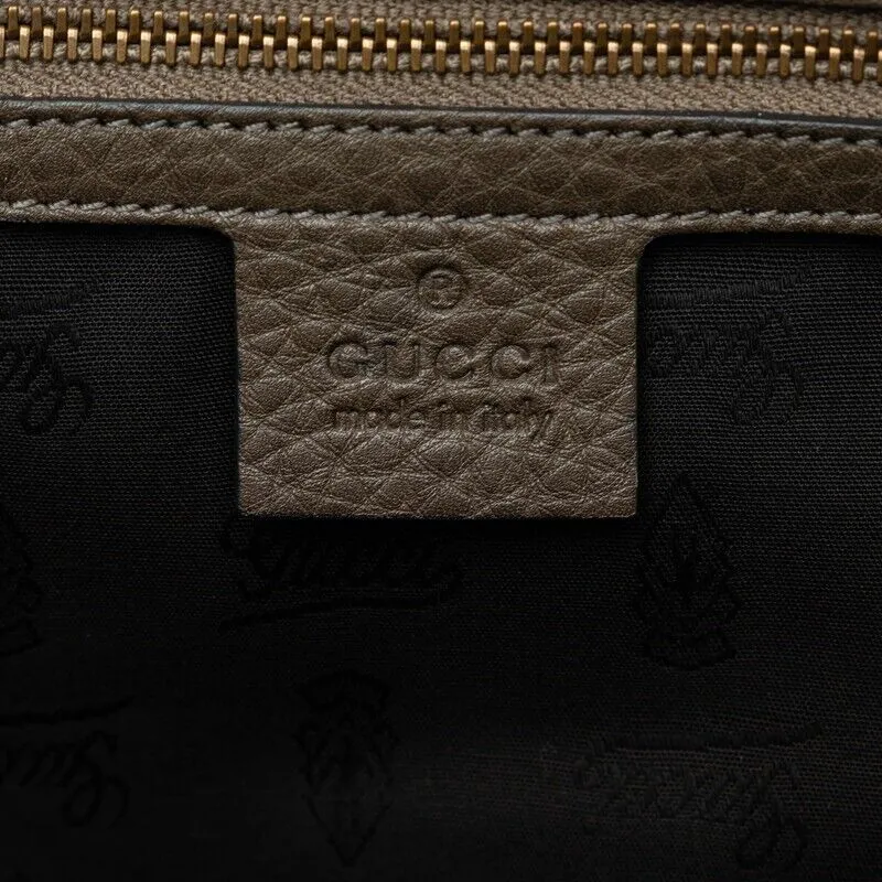 Gucci Double G Handbag Boston Bag